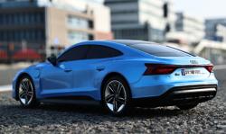 IQ models Audi RS e-tron GT na dálkové ovládání - modrá