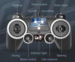 IQ models Autojeřáb na dálkové ovládání 1/20