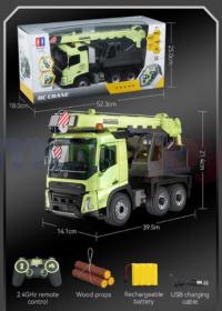 IQ models Autojeřáb VOLVO na dálkové ovládání 1/20