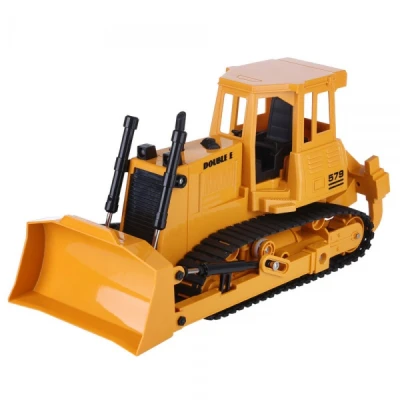 Buldozer, 1:20, funkční lžíce, zvukový modul, LED, RTR