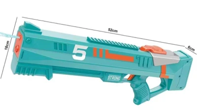 IQ models Elektrická vodná pištoľ Strong 528 s automatickým nasávaním oranžová