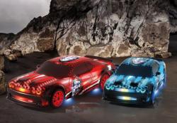 IQ models HB-DRIFT Laser ghost modrý