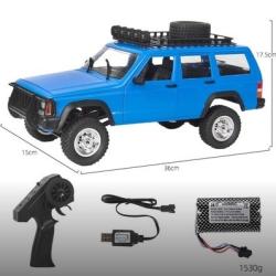 IQ models JEEP CHEROKEE 1/12 4x4 modrý