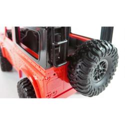 LAND ROVER Defender D90 1:12 červená