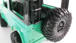 IQ models LAND ROVER Defender D90 1:12 zelená