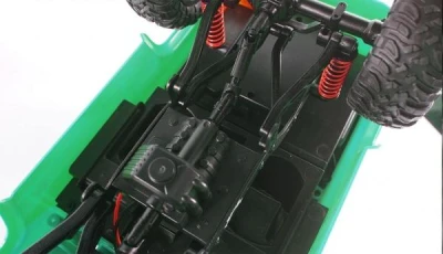 IQ models LAND ROVER Defender D90 1:12 zelená