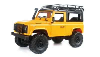 IQ models Land Rover Defender D90 žlutá 1:12 RC crawler