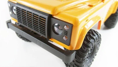 IQ models Land Rover Defender D90 žlutá 1:12 RC crawler