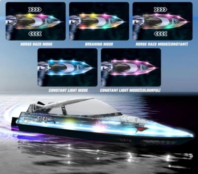 IQ models Loď na diaľkové ovládanie V006 čierna