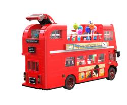IQ models Londyn Vintage Tour Bas - Stavebnice autobusu 1770 dílků