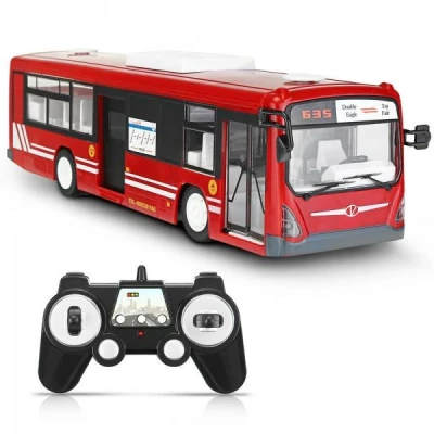 IQ models Městský autobus na dálkové ovládání - červený