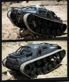 IQ models MILITARY POLICE pásové vozidlo 1:12, 2,4 GHz, RTR, bílá