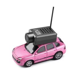 IQ models Mini RC auto s kamerou 1/64 růžová IQ models Mini RC auto s kamerou 1/64 růžová
