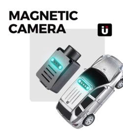 IQ models Mini RC auto s kamerou 1/64 stříbrná