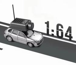 IQ models Mini RC auto s kamerou 1/64 stříbrná