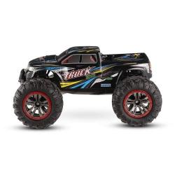 IQ models MonsterTruck 1:10, 2 motory, 46km/h - žlutočervený