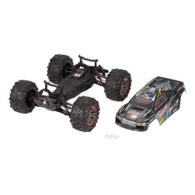 IQ models MonsterTruck 1:10, 2 motory, 46km/h - žlutočervený