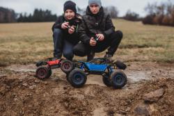 IQ models MZ-CLIMB-XXL metal version s GRAVITI senzorem - modrý