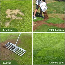 IQ models Nivelační a zapravovací brána 115cm - černá