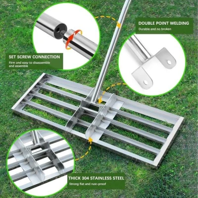 IQ models Nivelácia a zapravačská brána 115cm - pozink
