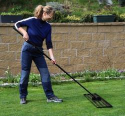 IQ models Nivelační a zapravovací brána 75cm - černá