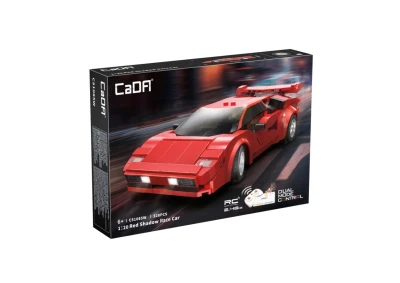 IQ models Programovatelná RC stavebnice 1:20 Red Shadow Race Car - 328 dílků