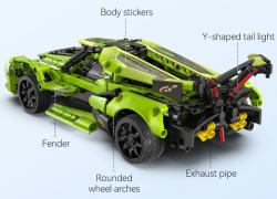 IQ models Programovatelná RC stavebnice auta Blade - 432 dílků