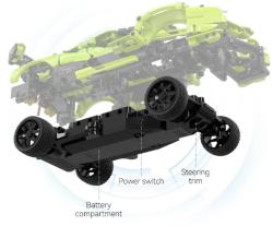 IQ models Programovatelná RC stavebnice auta Blade - 432 dílků
