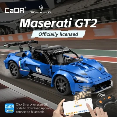 IQ models Programovatelná RC stavebnice CaDa Maserati GT2 1:14 - 549 dílků