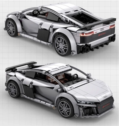 IQ models Programovatelná stavebnice CaDa Audi R8 Coupé - 536 dílků