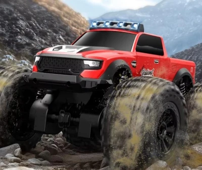 IQ models Pickup červený proporcionální RC obojživelník