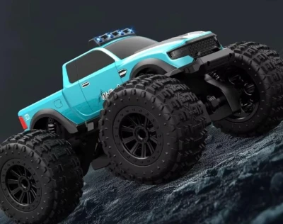 IQ models Pickup modrý proporcionální RC obojživelník