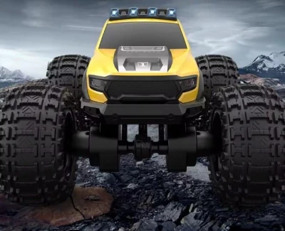 IQ models Pickup žlutý proporcionální RC obojživelník