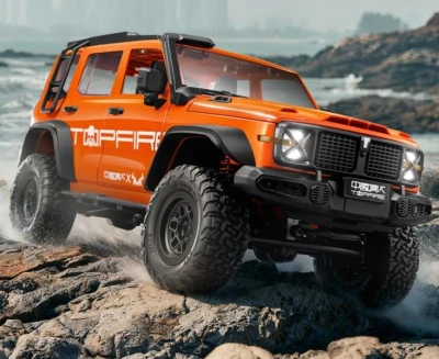IQ models RC auto Crawler TopFire 300 - oranžové