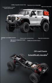 IQ models RC auto Crawler TopFire 300 - stříbrná