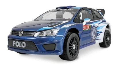 IQ models Hyper GO VW Polo WRC Rallye modré 1/7 ARTR RC auto