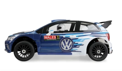 IQ models Hyper GO VW Polo WRC Rallye modré 1/7 ARTR RC auto
