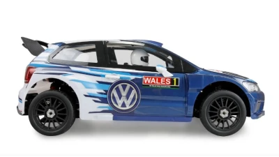 IQ models Hyper GO VW Polo WRC Rallye modré 1/7 ARTR RC auto