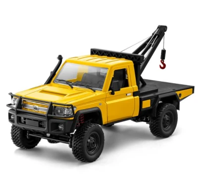 IQ models RC auto Land Cruiser TOYOTA s navijákem - žlutá + náhradní akumulátor IQ models RC auto Land Cruiser TOYOTA s navijákem - žlutá + náhradní akumulátor