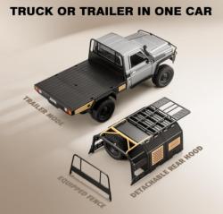 IQ models RC auto Land Cruiser TOYOTA Supertourer - černá