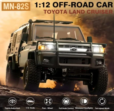 IQ models RC auto Land Cruiser TOYOTA Supertourer - strieborná + náhradný akumulátor