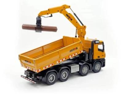 IQ models HN538 žluté 1:14 26CH RC auto s jeřábovým ramenem