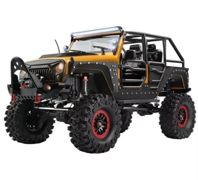 IQ models RC crawler 1:10 žlutý s otevřenou kabinou