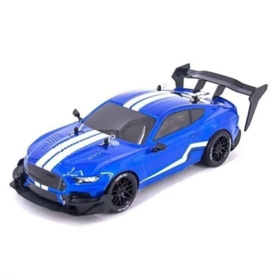 IQ models RC drift auto Ford Mustang 4WD 1/14 - modrá IQ models RC drift auto Ford Mustang 4WD 1/14 - modrá