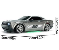 IQ models RC drift Muscle car 1/20 - šedá