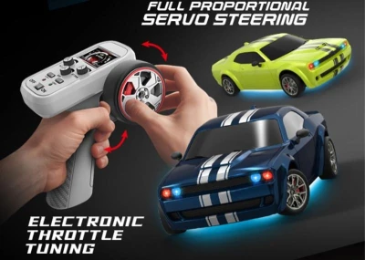 IQ models Muscle PRO modré RC driftovací auto