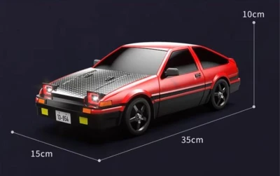 IQ models LEGENDARY 1/12 červené RC driftovací auto