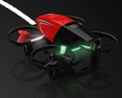 Syma X36 červený RC dron s čidly proti nárazu