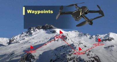 IQ models Syma Z6G černý RC dron s GPS