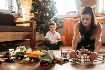 IQ models RC kombajn na kukuřici a pšenici
